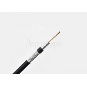 China 75 OHM Braiding CATV Coaxial TV Cable Rg11 Bare Copper Conductor With PVC Jacket supplier