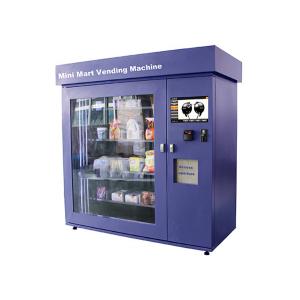 China Large Glass Window Mini Mart Vending Machine with Industrial Grade Control Board supplier