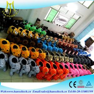 Hanse  fiberglass car for kids riding animals 4 wheels bikes cow electric motorized scooter with battery and Mp3