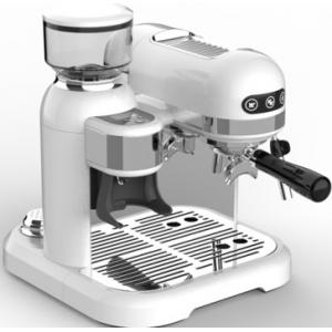 1500W White electric espresso machine coffee maker 318.5 mm