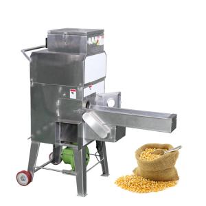 Electric Chain Fruit Vegetable Processing Equipment Sweet Rice Thresher