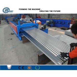 Aluminium Profile Corrugated Roll Forming Machine High Speed For Construction