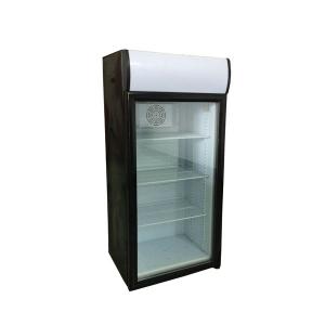 China 130L commercial mini fridge glass door refrigerate display used beverage cooler SC130B supplier