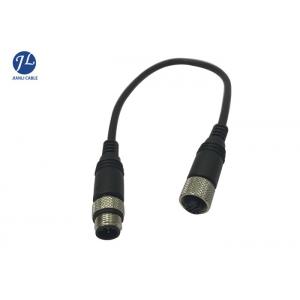 China Reverse Camera M12 Extension Cable 5 Pin Male To Female Connector 30CM Length supplier