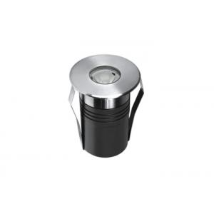 IP67 3W Osram LED Inground Light Symmetrical or Asymmetrical Light Output and PVC Mounting Sleeve Included