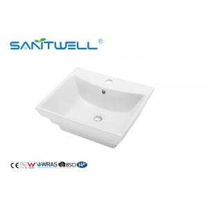 China Bathroom Ceramic Art Basin Counter Wash Basin Beautiful Glaze Scratch Resistant supplier