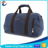China Wholesale Canvas Weekend Duffle Bag Mens Carry On Travel Bag on sale