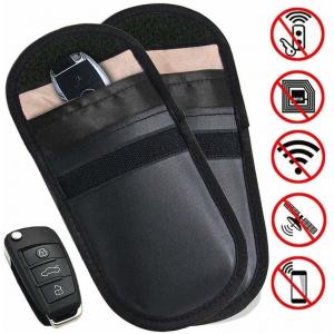 China Nice Colour Anti Theft Car Key Pouch Signal Blocking For Keyless Fobs supplier