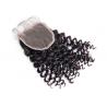 Bouncy Black 100 Human Hair Lace Front Closure Long Lasting Without Knots Or