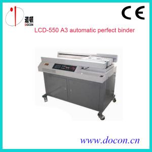 China automatic perfect binding machine LCD-550 supplier