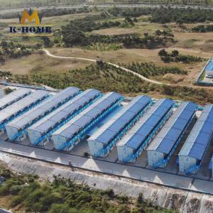 China Tempoary Quickly Install  Low Cost Prefab Steel House For Disaster Area supplier