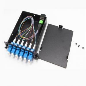 Fiber Patch Panel MTP/MPO To 12LC Cores Modules With 12LC Adaptors MPO/MTP Module Cassette