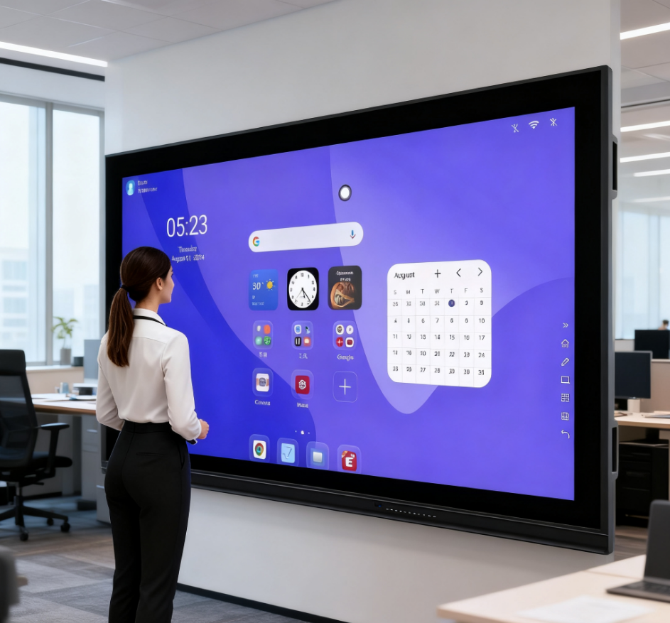 China Hot sale High Quality Touch Screen Monitor Interactive Flat Panel Interactive Board Digital Teaching Smart Board Interactive Whiteboard for school education equitment interactive board wholesale