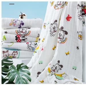 Infants Clothing Heavy Cotton Gauze Fabric 40S 210gsm Diaper Burp Cloths