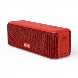 Red Type C Outdoor Bluetooth Speaker System Wireless 640g Mp3 Wav Ape Flac Music Format