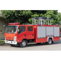 China ISUZU 50kw Generator Light Fire Truck With Telescopic Lighting on sale