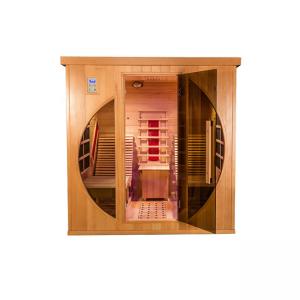 China 220V-240V 3 Person Far Infrared Home Sauna Room Dry 260KG supplier