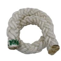 Cuerda marina del poliéster de 8 filamentos que amarra la bobina blanca del cordón los 220m del poliéster