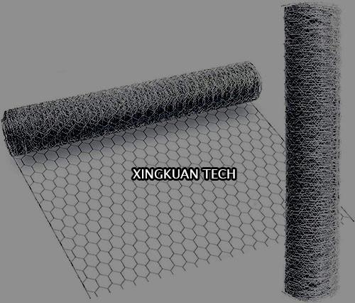 Galvanized Weave Chicken Wire Mesh 16 Gauge Continuous Twist