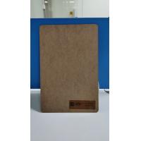China Nature Color Burr Reduced Wood Fiber PCB Backup Board on sale