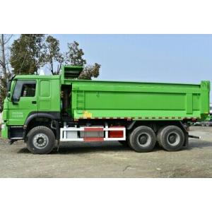 Urban Intelligent Residue Quad Axle Dump Truck , 12 Wheeler Dump Truck 88Km/H