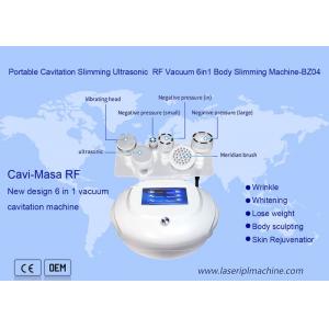 China Portable Ultrasonic Rf Vacuum Cavitation Machine 6 In 1 Body Slimming Beauty supplier