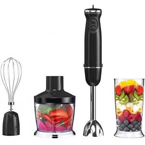 Household Variable Speed Stick Blender , Powerful Hand Blender With Whisk