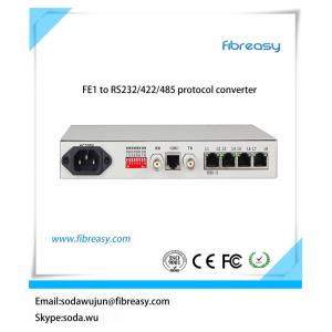 China Desk-top Interface converter of E1 to rs232 , E1 to RS422 , E1 to RS485  protocol converter supplier