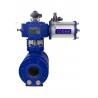 O Shaped Trunnion Type Pneumatic Actuator Ball Valve