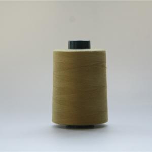 Brown 60TEX Meta Aramid Sewing Thread For Sewing