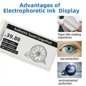 2.9 Inch ESL Electronic Epaper Display Eink Digital Price Tag Shelf Label