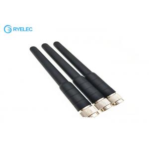 China 5 Ghz IP67 External Wifi Antenna Omni Directiona Antenna Rubber Duck Whip Black With N Male supplier