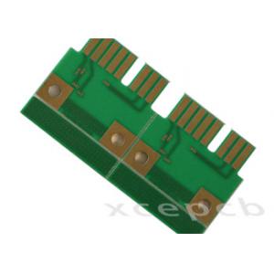 High frequency hasl bare pcb Board For Electronics , FR - 4 / High TG / Rogers Material