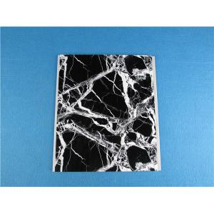 High Intensity PVC Ceiling Panels / Artificial Marble Board Waterproof For Bathroom