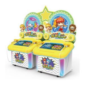 China Big Bang Hammer Amusement Game Machine For Game Center 2 Players Type supplier