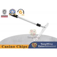 China Transparent Poker Chip Receiver RFID Chip 2 Section Telescope Aluminum Field Accessories on sale