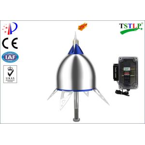 China O material patenteado do alojamento do para-raios 304SS de Ese para cobre com sapê telhados supplier