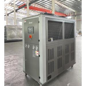 8Tr Air Cooled Scroll Portable Water Chiller Shell And Tube Evaporator