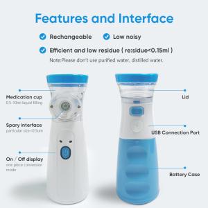 China CE Approved Easy to Use Atomization Nebulizer Device  Baby and Adults Inhaler Machine supplier