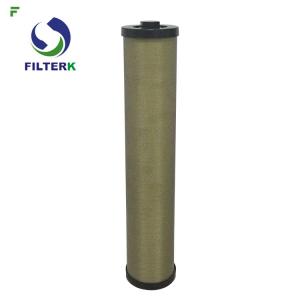 China Filterk 1μm Accuracy Air Compressor Filter Cartridge , High Precision Air Filters For Compressors wholesale