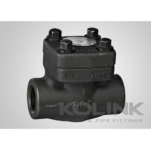 Forged steel Piston Check Valve, Bolted Cover, NPT BSPT, Socket Weld End