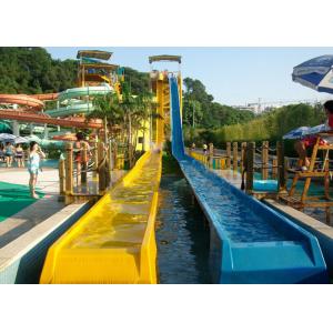 China Beautiful High Speed Slide Tubes / Big Water Slides For Water Park Projects supplier
