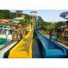 Beautiful High Speed Slide Tubes / Big Water Slides For Water Park Projects