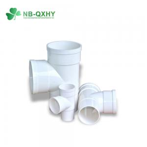 China Pn16 Pressure Rating Round Head Code PVC Pipe Fitting for Water Drainage in Bathroom supplier