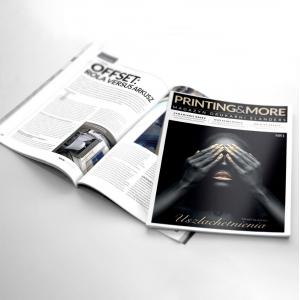 Full Color Softcover Book Magazine Printing Self Publishing Magazine Printing