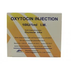 Oxytocin Injection 10iu/1ml, 100's/box, GMP Medicine with BP/CP/USP Standrad