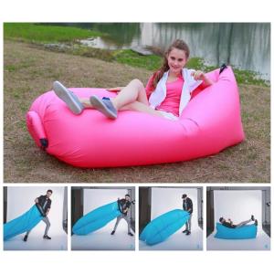 2016 Portable Sofa Lazy Sofa Fast Inflatable Air Sleeping Bag Camping Bed Beach