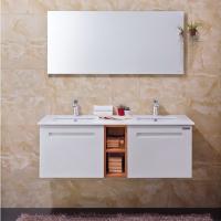 China PVC branco da mobília do armário de banheiro do estar aberto da casa de campo for sale