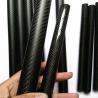 China Full Pure 3K Twill Matte Carbon Fiber Tube For Automation Robotics wholesale