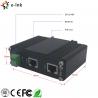 Single Port 60W Power Over Ethernet Devices Support Din Rail / Wall Mount
